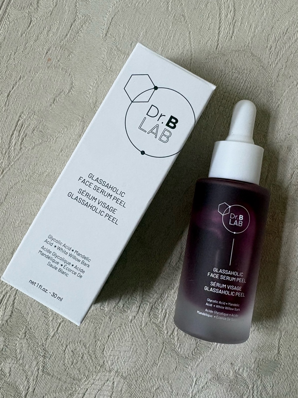 Dr Brandt Glassaholic Face Serum & Peel BNIB
